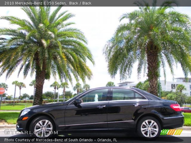 2010 Mercedes-Benz E 350 Sedan in Black