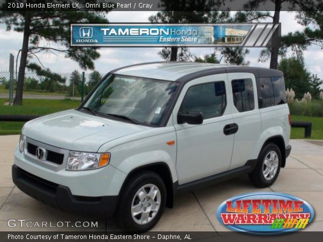 2010 Honda Element LX in Omni Blue Pearl