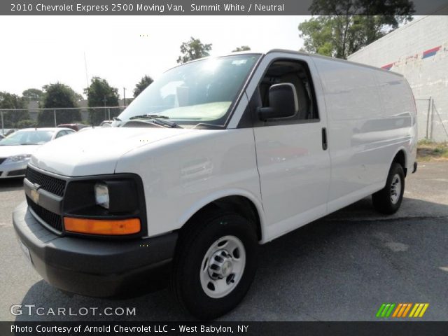 2010 Chevrolet Express 2500 Moving Van in Summit White