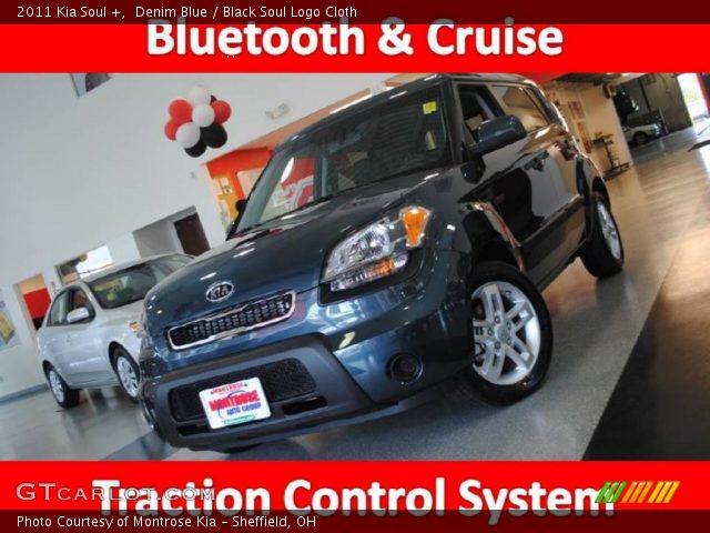 2011 Kia Soul + in Denim Blue