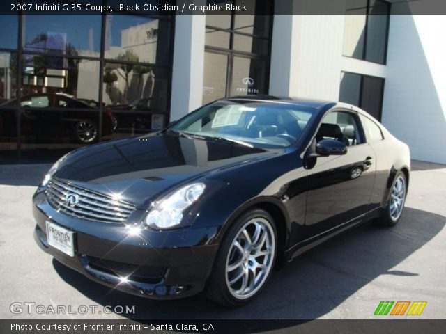 2007 Infiniti G 35 Coupe in Black Obsidian