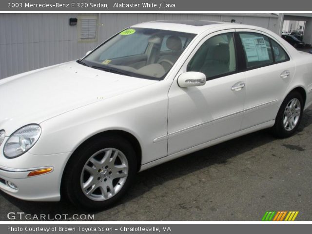 2003 Mercedes-Benz E 320 Sedan in Alabaster White