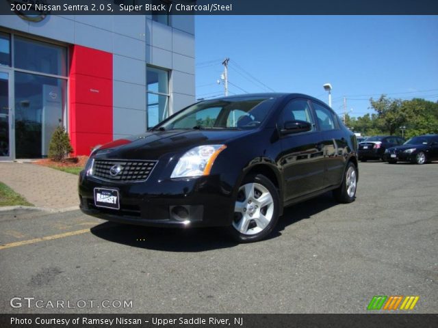 2007 Nissan Sentra 2.0 S in Super Black