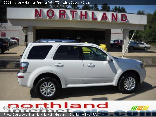 2011 Mercury Mariner Premier V6 AWD in White Suede