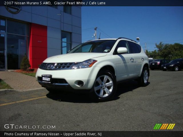 2007 Nissan Murano S AWD in Glacier Pearl White