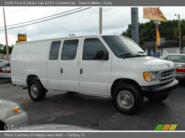 1998 Ford E Series Van E250 Commercial in Oxford White
