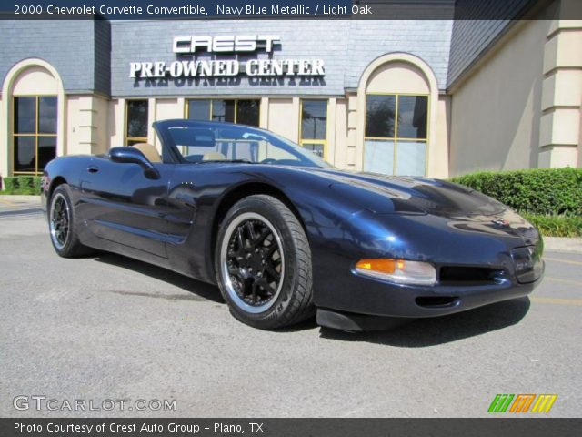 2000 Chevrolet Corvette Convertible in Navy Blue Metallic