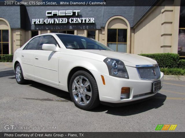 2007 Cadillac CTS Sport Sedan in White Diamond