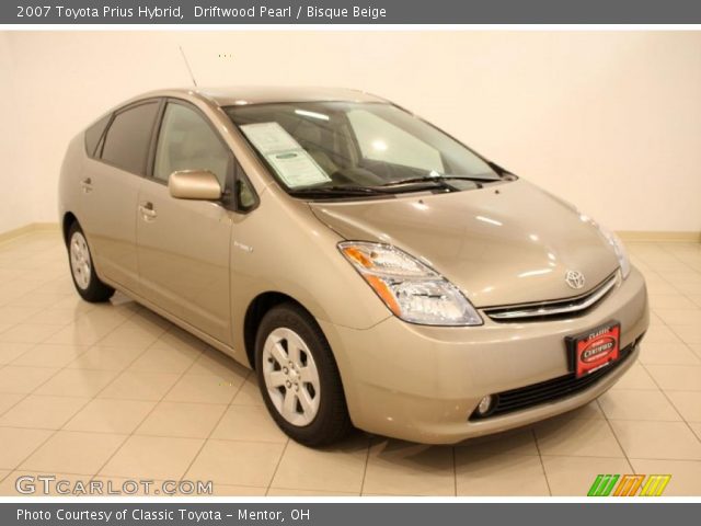 2007 Toyota Prius Hybrid in Driftwood Pearl