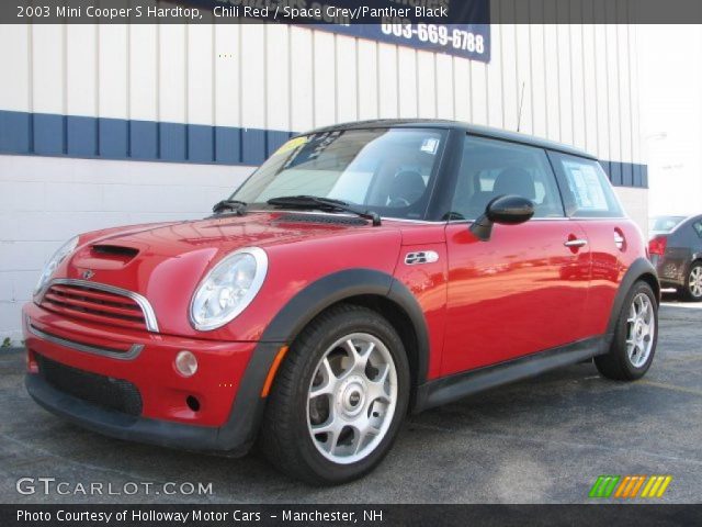 2003 Mini Cooper S Hardtop in Chili Red