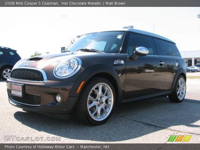 2008 Mini Cooper S Clubman in Hot Chocolate Metallic