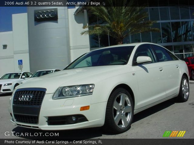 2006 Audi A6 3.2 quattro Sedan in Arctic White