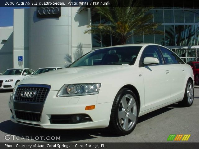 2006 Audi A6 3.2 quattro Sedan in Arctic White