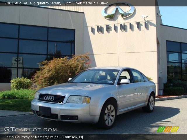 2001 Audi A6 4.2 quattro Sedan in Light Silver Metallic