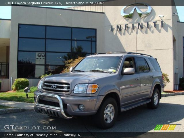 2001 Toyota Sequoia Limited 4x4 in Desert Sand Mica