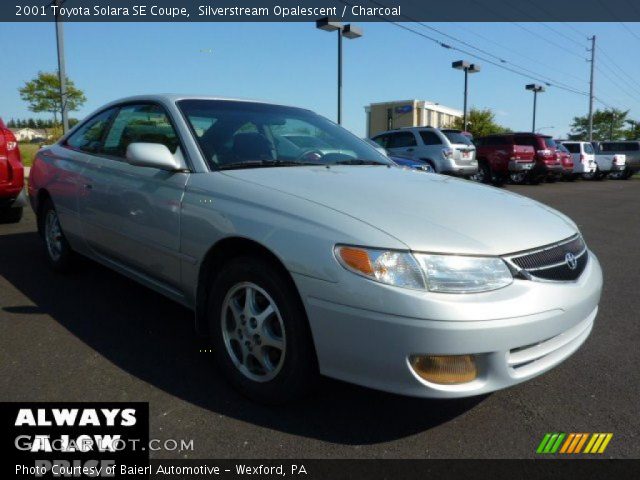 2001 Toyota Solara SE Coupe in Silverstream Opalescent