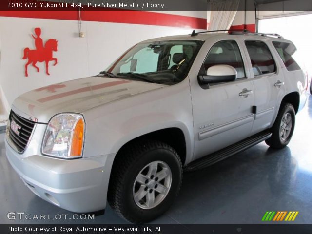 2010 GMC Yukon SLT 4x4 in Pure Silver Metallic