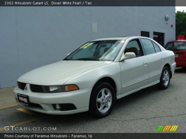 2002 Mitsubishi Galant LS in Dover White Pearl