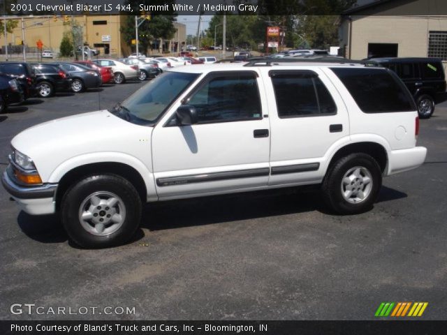 2001 Chevrolet Blazer LS 4x4 in Summit White