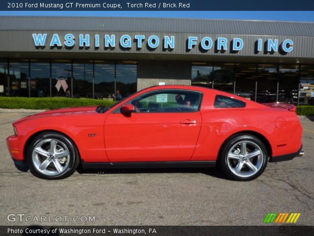 Ford Mustang Gt 2010 Red. Torch Red 2010 Ford Mustang GT