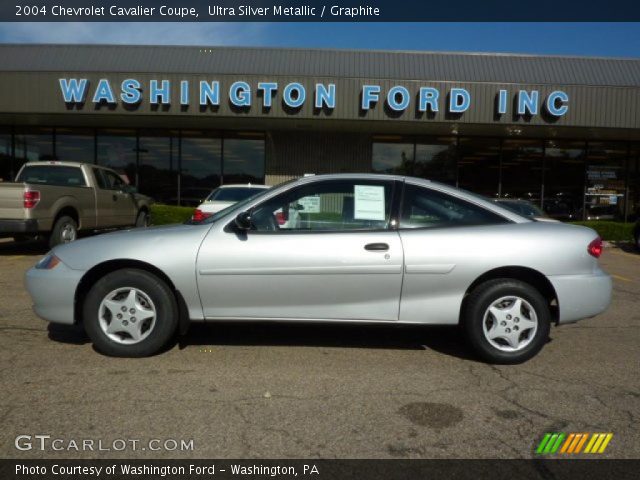 2004 Chevrolet Cavalier Coupe in Ultra Silver Metallic