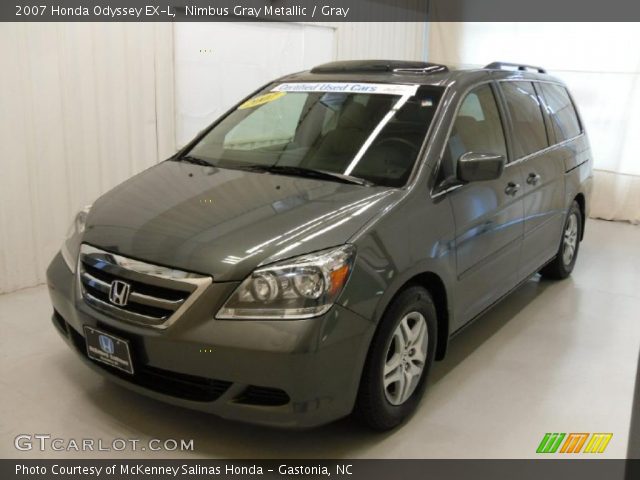 2007 Honda Odyssey EX-L in Nimbus Gray Metallic