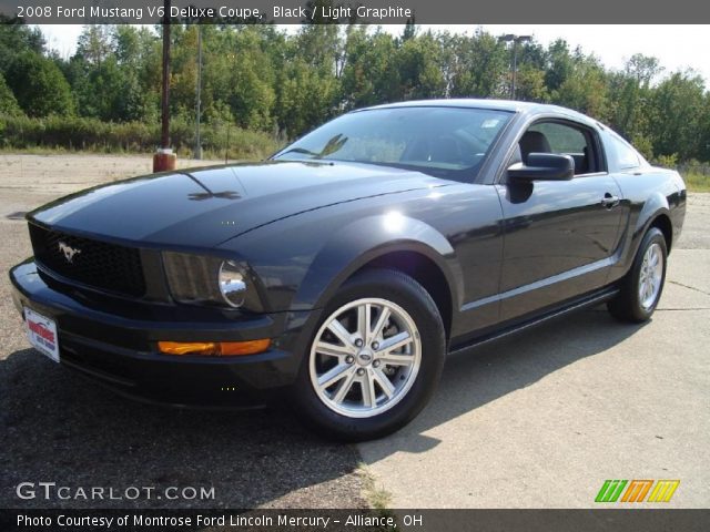 2008 Ford Mustang V6 Deluxe Coupe in Black