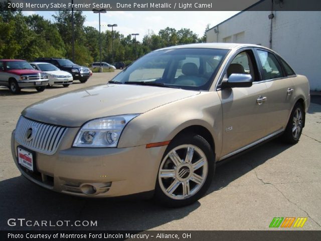 2008 Mercury Sable Premier Sedan in Dune Pearl Metallic