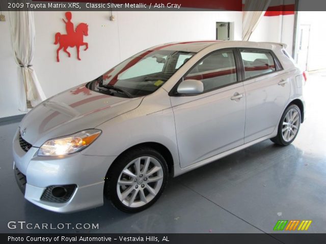 2009 Toyota Matrix XRS in Classic Silver Metallic