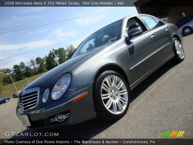 2008 Mercedes-Benz E 350 4Matic Sedan in Flint Grey Metallic