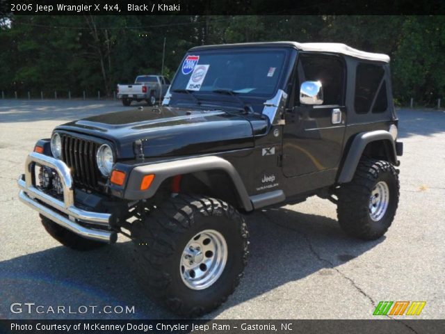 2006 Jeep Wrangler X 4x4 in Black