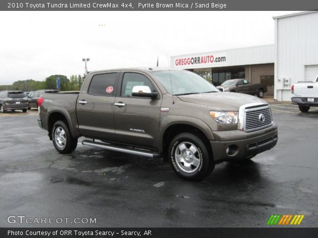 2010 Toyota Tundra Limited CrewMax 4x4 in Pyrite Brown Mica