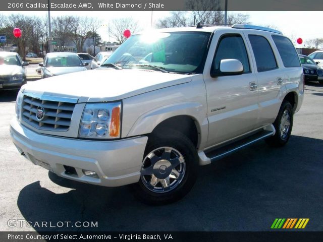 2006 Cadillac Escalade AWD in White Diamond