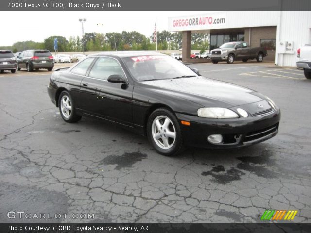 2000 Lexus SC 300 in Black Onyx