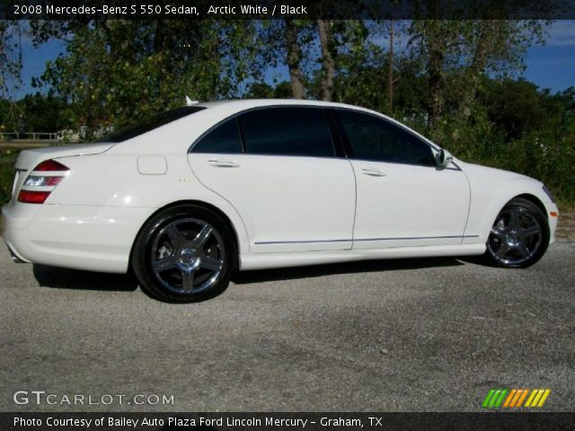 2008 Mercedes-Benz S 550 Sedan in Arctic White