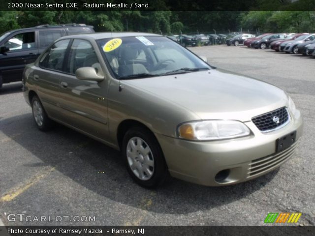 2000 Nissan Sentra GXE in Radium Metallic