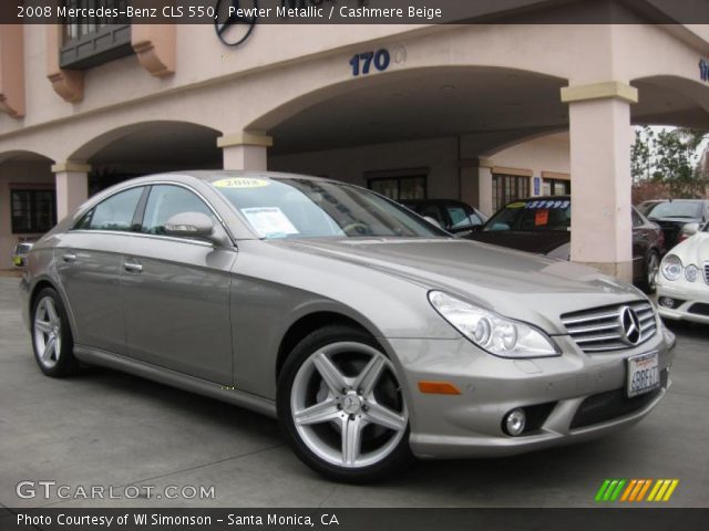 2008 Mercedes-Benz CLS 550 in Pewter Metallic