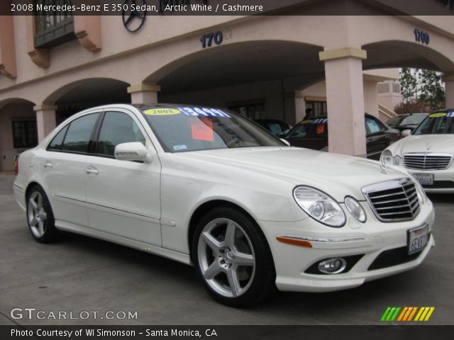 2008 Mercedes-Benz E 350 Sedan in Arctic White