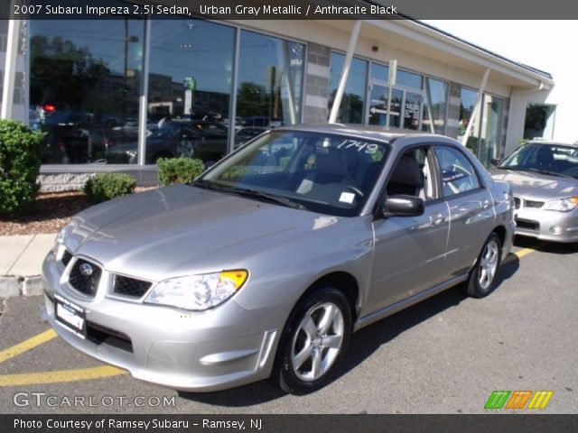 2007 Subaru Impreza 2.5i Sedan in Urban Gray Metallic