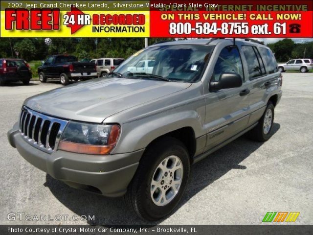 2002 Jeep Grand Cherokee Laredo in Silverstone Metallic