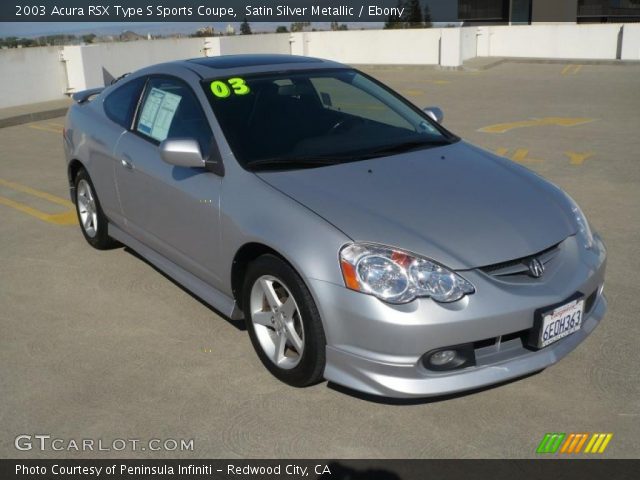 2003 Acura RSX Type S Sports Coupe in Satin Silver Metallic