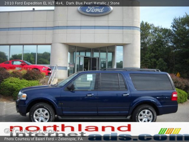 2010 Ford Expedition EL XLT 4x4 in Dark Blue Pearl Metallic