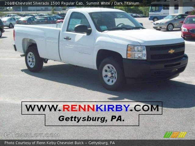 2011 Chevrolet Silverado 1500 Regular Cab in Summit White