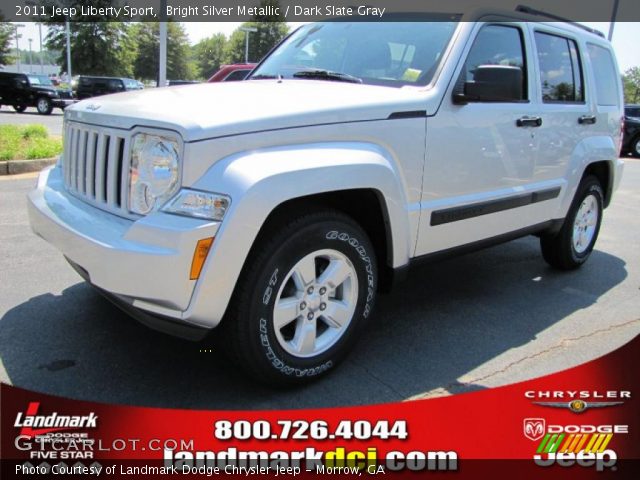2011 Jeep Liberty Sport in Bright Silver Metallic
