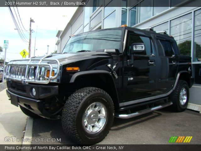 2007 Hummer H2 SUT in Black