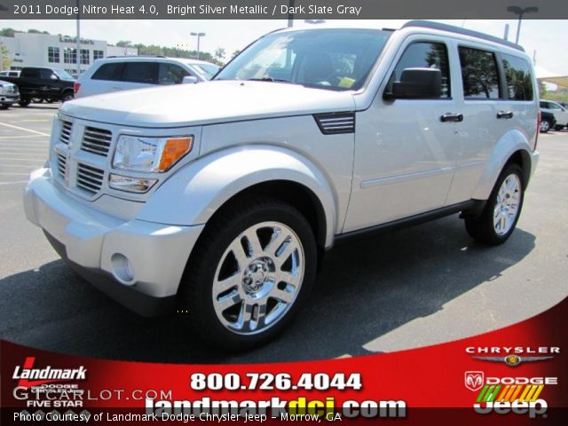 2011 Dodge Nitro Heat 4.0 in Bright Silver Metallic