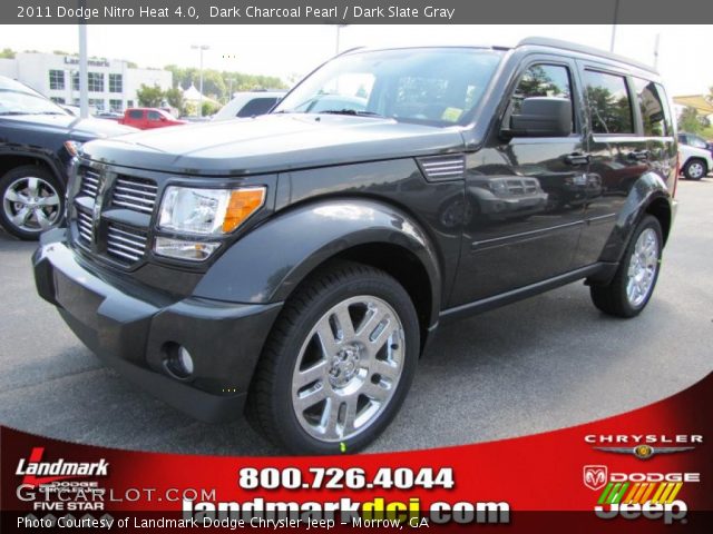 2011 Dodge Nitro Heat 4.0 in Dark Charcoal Pearl