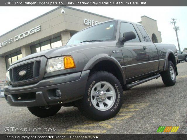 2005 Ford Ranger Edge SuperCab in Dark Shadow Grey Metallic