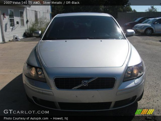 2007 Volvo S40 T5 AWD in Silver Metallic