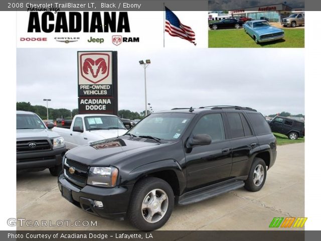 2008 Chevrolet TrailBlazer LT in Black